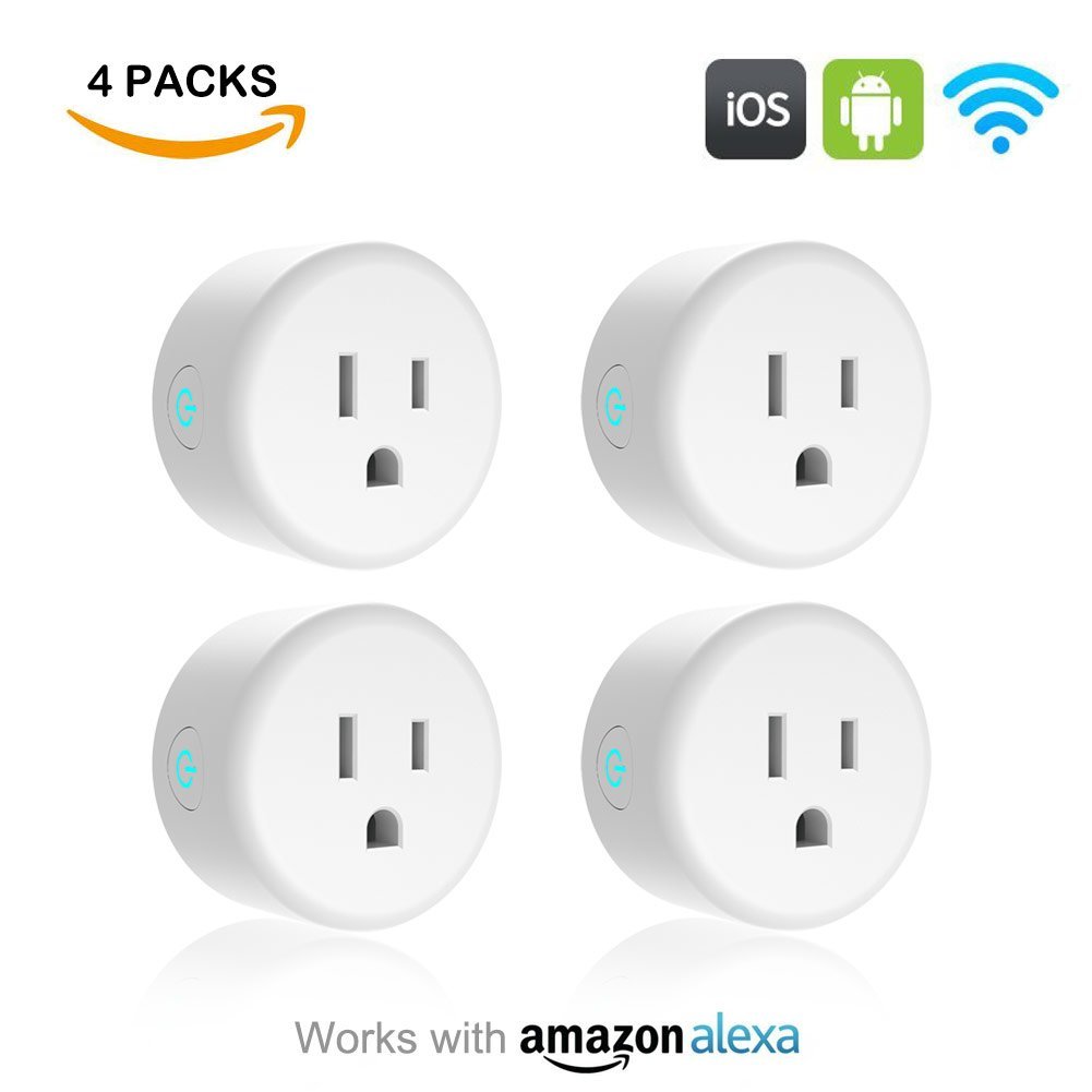 Lightstory Mini Smart Plug, 4Pack