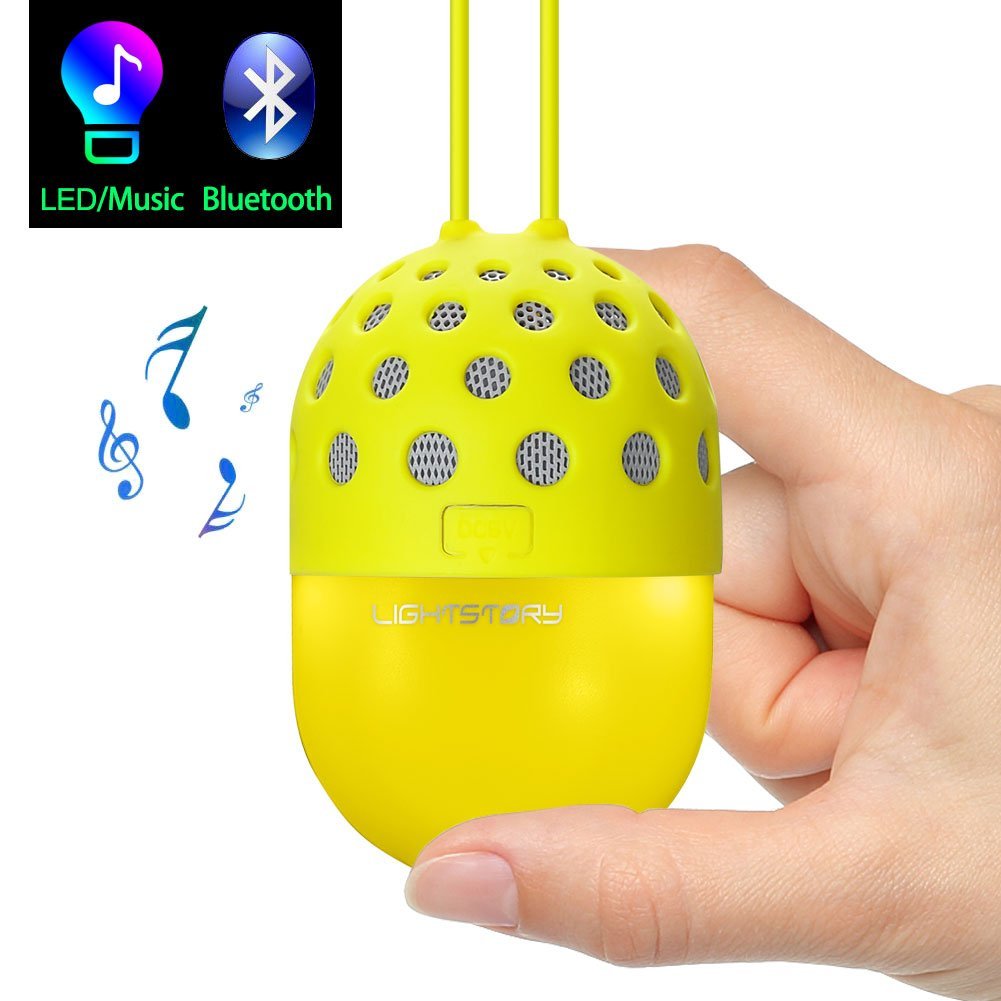 Lightstory Mini Bluetooth Speaker, Yellow